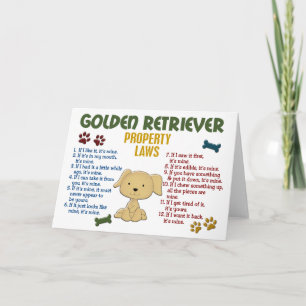 Golden Retriever Eigendomsrecht 4 Kaart