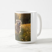 Golden Retriever Elegant Coffee Mug Koffiemok (Voorkant rechts)