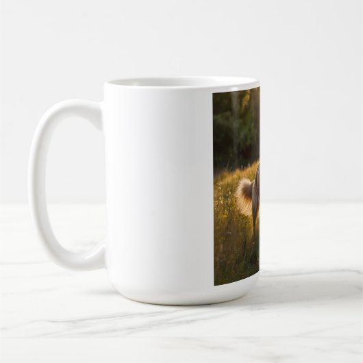 Golden Retriever Elegant Coffee Mug Koffiemok (Links)