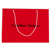 Golden Retriever en Dachshund in de kerstboom Groot Cadeauzakje (Achterkant)