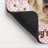 Golden Retriever en Daisies Muismat (Hoek)