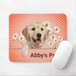 Golden Retriever en Daisies Muismat
