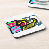 Golden Retriever en lente Bier Onderzetter (Linkerzijde)