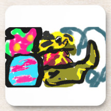 Golden Retriever en lente