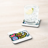 Golden Retriever en lente Bier Onderzetter (Rechterzijde)