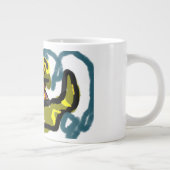 Golden Retriever en lente Grote Koffiekop (Rechts)