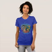 Golden Retriever Enchantation under the Zee T-shirt (Voorkant volledig)