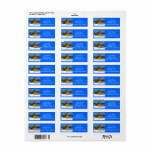 Golden Retriever Etiket (Full Sheet)