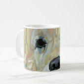 Golden Retriever Eyes en Nose Art Mok (Voorkant links)