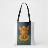 Golden Retriever Fairy Dog Tote Bag (Voorkant)