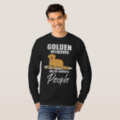 Golden Retriever Favourite People  Dog T-shirt (Voorkant volledig)