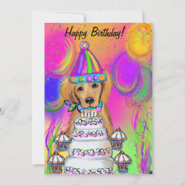 Golden Retriever Feestdagenkaart