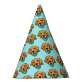 Golden Retriever Feesthoedjes (Rechts)