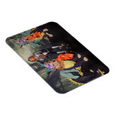 Golden Retriever Fire Breathing Dragons Magneet (Rechterzijde)