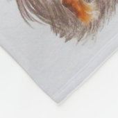 Golden Retriever Fleece Deken (Hoek)