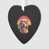 Golden Retriever for Kids Boys Girls Sunglasses Pe Ornament (voorkant)