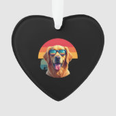 Golden Retriever for Kids Boys Girls Sunglasses Pe Ornament (voorkant)