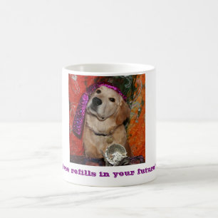Golden Retriever Fortune Teller Koffiemok