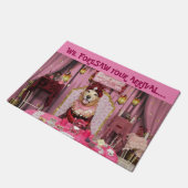 Golden Retriever Fortune Teller of Love Deurmat (Schuin)