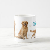 Golden Retriever Full Wrap Mok Design (Center)