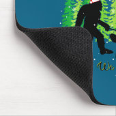 Golden Retriever Funny Bigfoot Christmas Alien Ufo Muismat (Hoek)