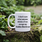 Golden Retriever Funny Gift Mok