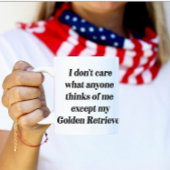 Golden Retriever Funny Gift Mok