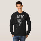 Golden Retriever Funny T-shirt (Voorkant volledig)