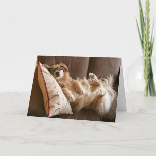 Golden Retriever Funny Vaderdag Kaart