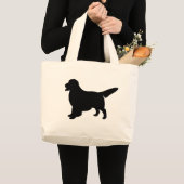 Golden Retriever Gear Grote Tote Bag (Voorkant (product))