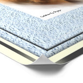 Golden Retriever geeft Art Print (Hoek)