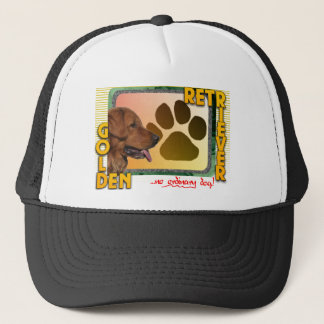 GOLDEN RETRIEVER! GEEN GEWONE DOG! TRUCKER PET
