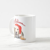 Golden Retriever geloof ik Koffiemok (Voorkant links)