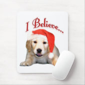Golden Retriever geloof ik Muismat (Met muis)
