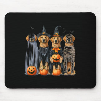 Golden Retriever Ghost Dog Halloween Muismat