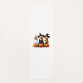 Golden Retriever Ghost Halloween Hondenliefhebbers Yogamat (Voorkant)