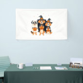 Golden Retriever Ghost Halloween Trick Or Treat Do Spandoek (Beurs)