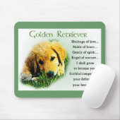 Golden Retriever Gifts Muismat (Met muis)