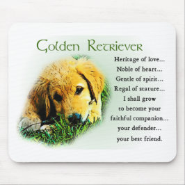 Golden Retriever Gifts Muismat