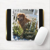 Golden Retriever Gifts Muismat (Met muis)