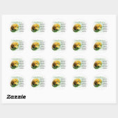 Golden Retriever Gifts Ronde Sticker (Vel)