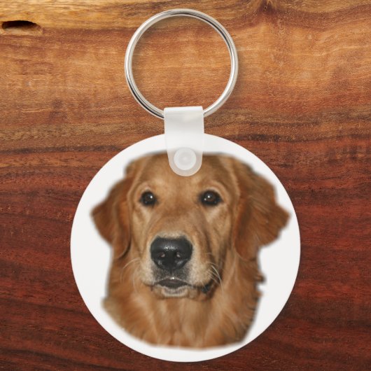 Golden Retriever Gifts Sleutelhanger (Voorkant)