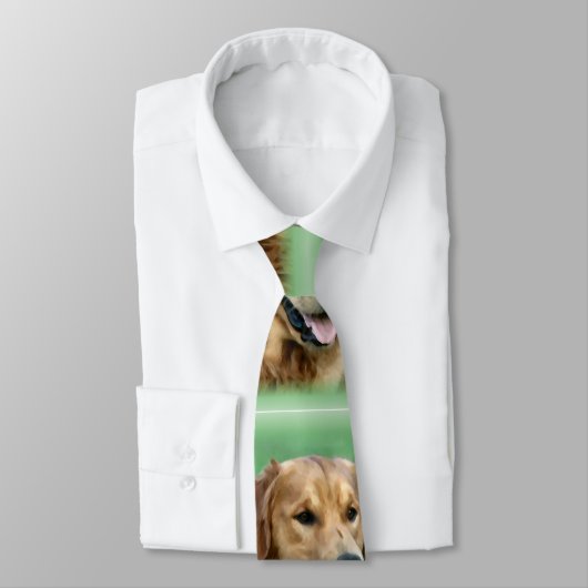 Golden Retriever Gifts Stropdas (Gebonden)