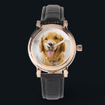 Golden Retriever glimlachen Horloge<br><div class="desc">Golden Retriever glimlachen</div>