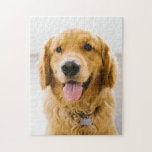 Golden Retriever glimlachen Legpuzzel<br><div class="desc">Golden Retriever glimlachen</div>