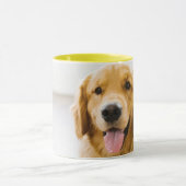 Golden Retriever glimlachen Mok (Midden)
