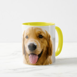 Golden Retriever glimlachen Mok