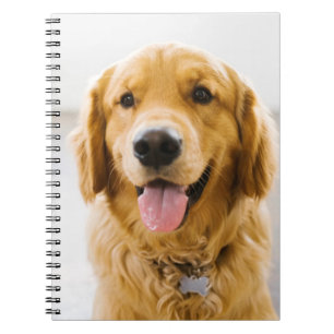 Golden Retriever glimlachen Notitieboek