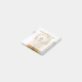 Golden Retriever glimlachen Post-it® Notes (Schuin)