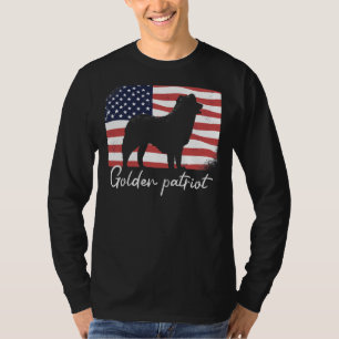 Golden Retriever Golden Retriever op patriot Ameri T-shirt